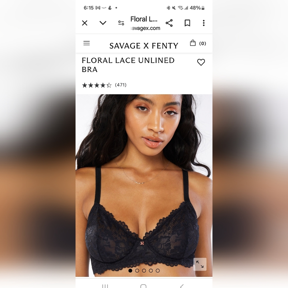 Savage Fenty Bra 34DDD